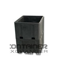 44 Inch Solid Plastic Tub Pallet Container