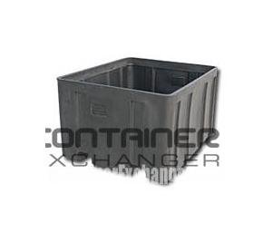 44 Inch Solid Plastic Tub Pallet Container - Image 2
