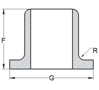 2 Inch Schedule 10S Buttweld Type A Stub End