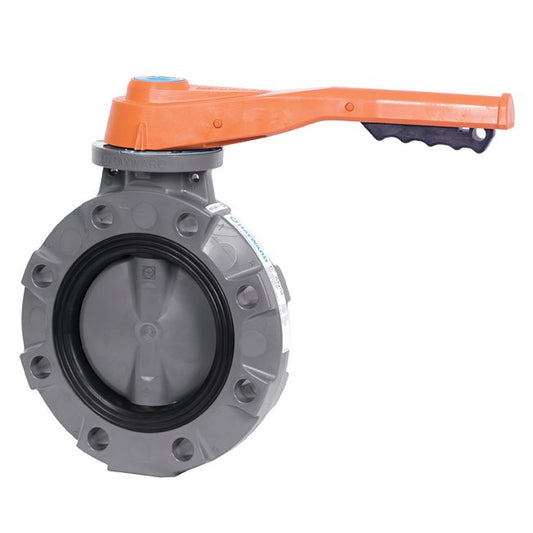 Hayward BYV Series Butterfly Valves 6" CPVC - Image 1