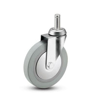 Monroe Institutional Business Machine Casters - Swivel, Zinc Finish