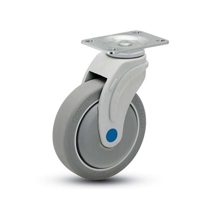 Next Generation Antimicrobial Rubber Casters - Image 1