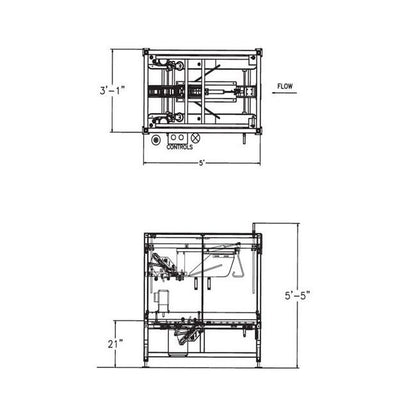 Hayward 1" PVDF Simplex Basket Strainers w/FPM Seal - Image 2