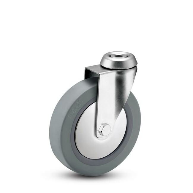Medcaster Business Machine Casters - Heavy Duty Zinc Finish - Image 1