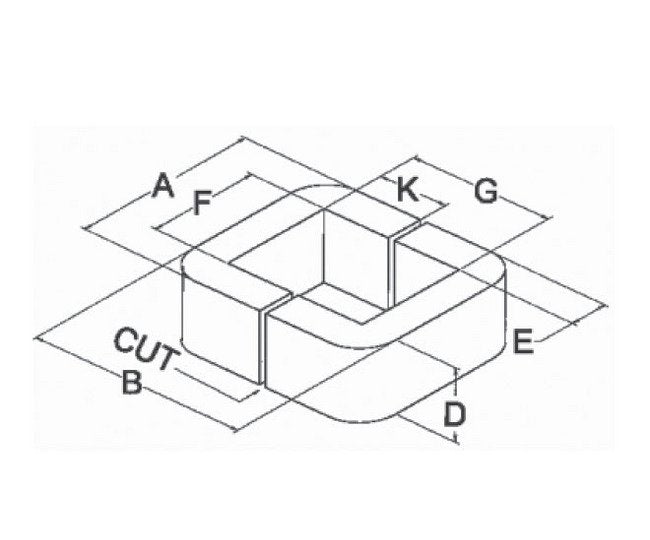 MK Magnetics C-Core - 0.001" Typical Thickness - Image 2