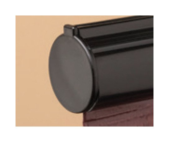 Space General Silver End Cap for Banner Hanger System - Image 1