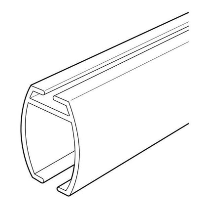 36" Aluminum Elliptical Banner Hanger - Image 2