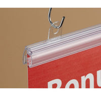 48" Clear Gripper Apollo Designer Series Banner Hanger