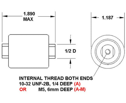 High Voltage HT57 Ceramic Capacitors - 250 pF, 15 kV - Image 2
