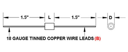 HT55 Series Ceramic Capacitors - 3 kVA Max Power, 5 kVDC, N750 TC - Image 2