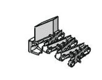 Acetal MaxiSpan 6mm Raised Top Left Hand Chain