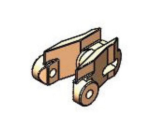 25mm MultiSpan Santoprene Chain with 6mm Raised Top - Image 1