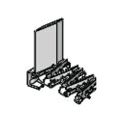 Acetal MaxiSpan Moving Side Guide Chain - Left Hand, 75mm - Image 1