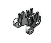 25mm Pitch Polyurethane MultiSpan Link Chain with 10mm Brush Top