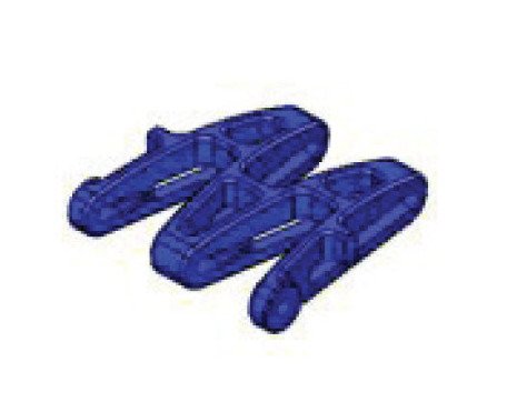 SpanTech® 50mm Blue PillowTop Link Chain - Image 1