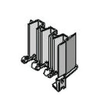 Acetal MaxiSpan Link Chain - 75mm Right Hand Pusher Cleat