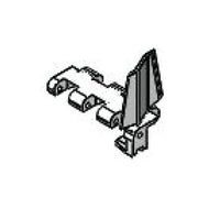 25mm Pitch Size Closed Top Link Chain with 50mm Moving Side Guide (Right Hand Direction) - Acetal Material