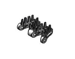 High Friction Polyurethane 2 Link Chain 10mm Brush Top Size - Image 1