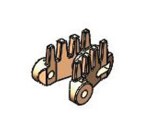 Santoprene Brush Top MultiSpan Chain - 25mm Pitch Size - Image 1