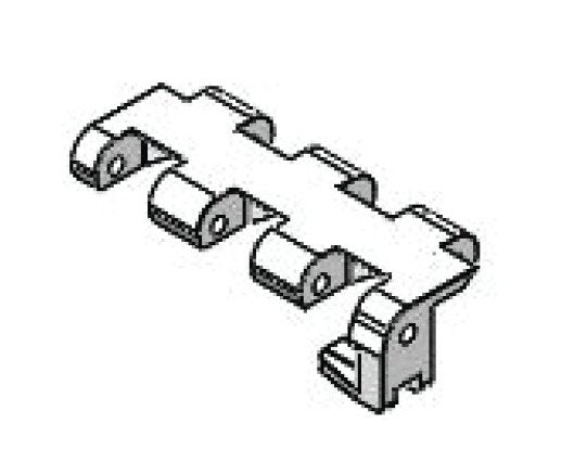 SpanTech® Left Hand Acetal Closed Top Link Chain - 25mm Pitch - Image 1