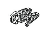 SpanTech Left Hand Plain PillowTop Chain (50mm Pitch)