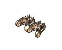6mm High Friction Santoprene 2-Link Chain