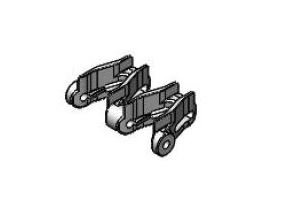 6mm High Friction Polyurethane Raised Top SuperTight Chain - Image 1