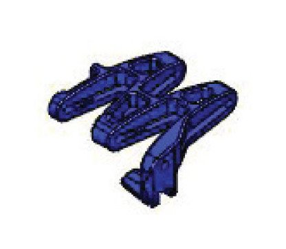 SpanTech® Right Hand Blue PillowTop 50mm Pitch Chain - Image 1