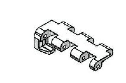 Acetal Closed Top Link Chain, 25mm Pitch, Right Hand - Image 1
