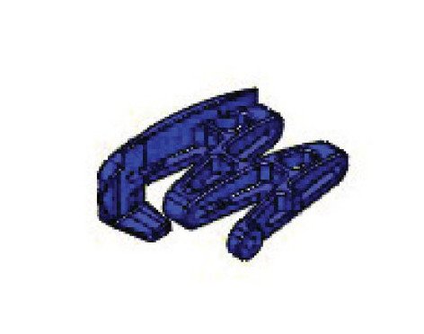 SpanTech® 50mm PillowTop Chain with 6mm Left Hand Blue Moving Side Guide - Image 1