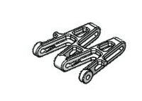 SpanTech® 50mm Plain Center Polypropylene SuperTight Chain