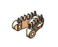 Santoprene MultiSpan Chain 6mm Brush Top, 25mm Pitch Size