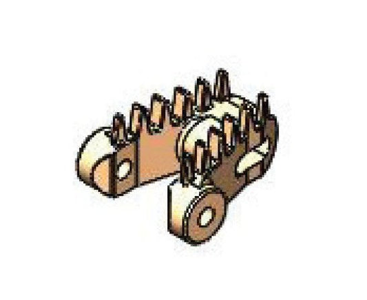 Santoprene MultiSpan Chain 6mm Brush Top, 25mm Pitch Size - Image 1
