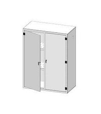 Chemical and Acid Storage Cabinet - Polypropylene, 48" x 24" x 36"