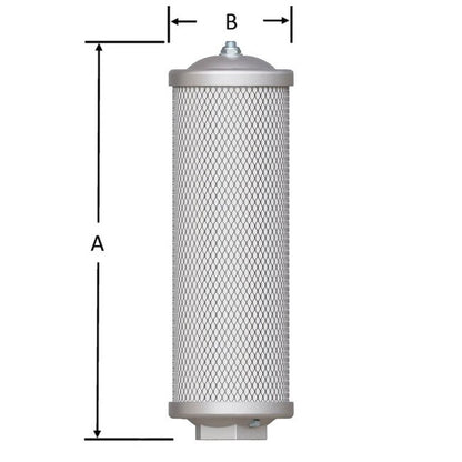 CAM Series 1 1/4" Air Muffler - Image 2