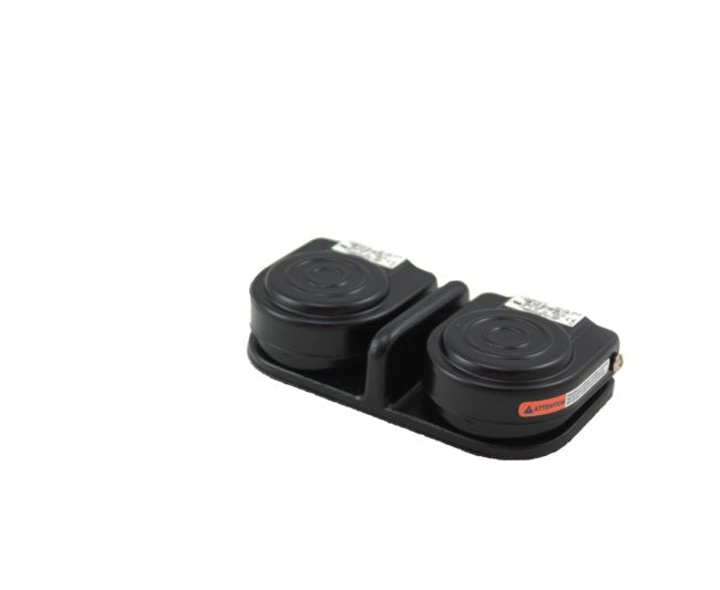 DualVee Size 3 Stainless Steel Shielded Low Temp Guide Wheel - Image 3