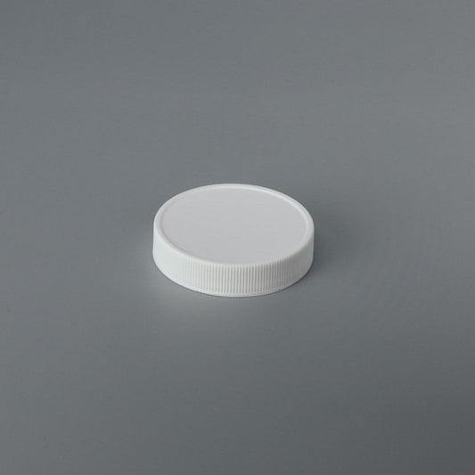 53mm CT Plastic Stacking Ribbed Side Matte Top Closure Cap - Image 1