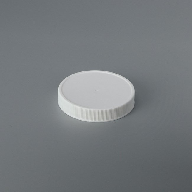 63mm CT Plastic Stacking Ribbed Closure Cap - Image 1