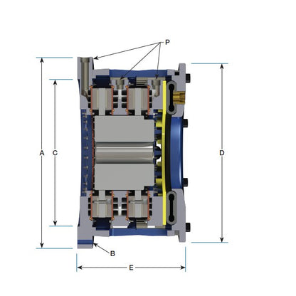 Petersen 154 Series 3" Low Pressure Gas Plug - Image 2
