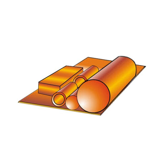 Oxygen-Free High Thermal Conductivity Copper Sheet - 0.04" x 12" x 36" - Image 1
