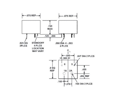 Low Frequency Current Sense Transformers - CSE Series - Image 2