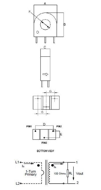 CST Series Low Frequency Current Sense Transformers - High Precision Monitoring Solution - Image 2