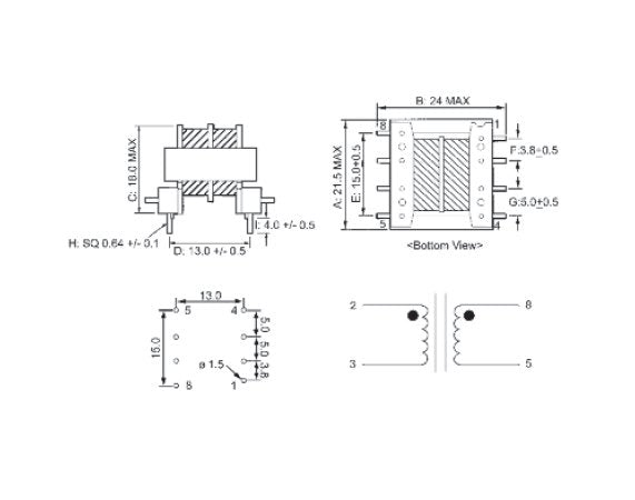 Low Frequency Current Sense Transformers - CSE Series - Image 2