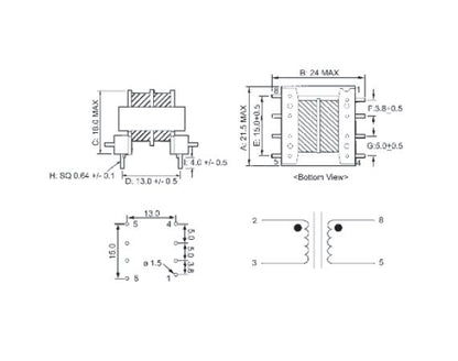 Low Frequency Current Sense Transformers - CSE Series - Image 2