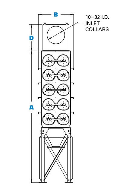 Donaldson® Torit® Downflo® Evolution 20 Dust Collector, 180in - Image 2