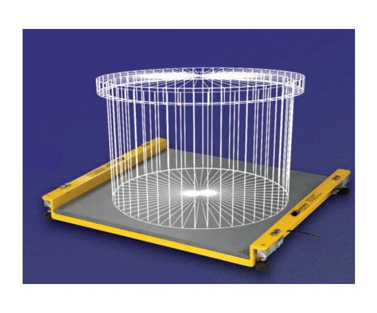 Scaletron Model 4041 30 Inch Ultra Low Profile Platform Scale - Image 1