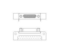 Custom Micro-D-Sub Connector for PC Boards