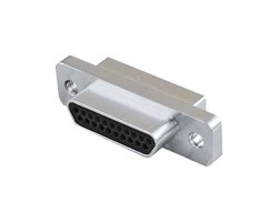 Micro-D-Sub Solder Cup Metal Shell Plug Connector - Image 1