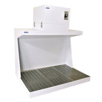 24in Ductless Downflow Workstation with Stainless Steel Work Surface