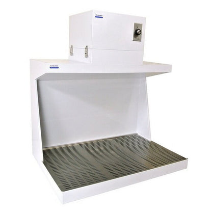 24in Ductless Downflow Workstation with Stainless Steel Work Surface - Image 1